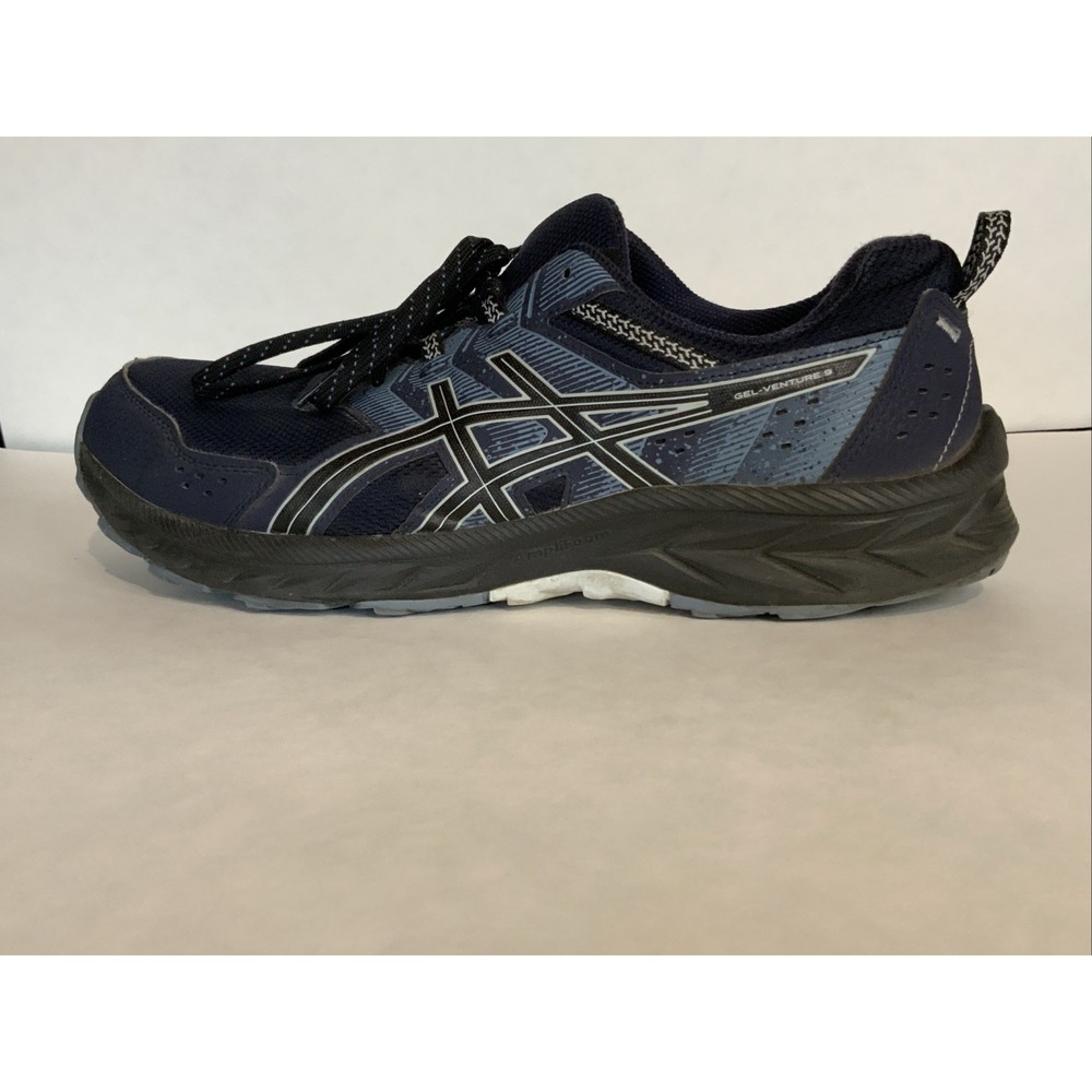 Blue men's ASIC running shoe size 13